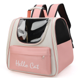 Large Capacity Space Capsule Cat Bag, Portable Outdoor Pet Backpack, Zipper Travel Carrier for Cats Dogs