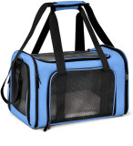 Breathable Pet Carrier Bag, Portable Outdoor Travel Handbag, Carrying Bag for Small Dogs Cats