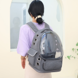 Breathable Space Capsule Pet Backpack, Panoramic Sightseeing Cat Bag, Large Space Portable Outdoor Pet Carrier