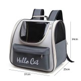 Large Capacity Space Capsule Cat Bag, Portable Outdoor Pet Backpack, Zipper Travel Carrier for Cats Dogs