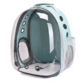 Transparent Space Capsule Cat Backpack, Large Capacity Portable Outdoor Pet Bag, Breathable Double Shoulder Cat Travel Bag