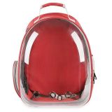 Transparent Space Capsule Cat Backpack, Large Capacity Portable Outdoor Pet Bag, Breathable Double Shoulder Cat Travel Bag