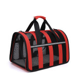 Foldable Pet Travel Bag, Wholesale Breathable Single Shoulder Crossbody Dog Bag, Large Capacity Portable Outdoor Cat Carrier
