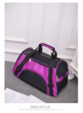 Wear-resistant Pet Bag, Portable Cat Dog Outdoor Backpack, Breathable Mesh Travel Handbag Crossbody Bag