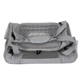Foldable Pet Handbag, Breathable Outdoor Travel Carrier, Portable Lightweight Cat Dog Shoulder Bag for Daily Outing