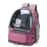 Breathable Space Capsule Pet Backpack, Panoramic Sightseeing Cat Bag, Large Space Portable Outdoor Pet Carrier