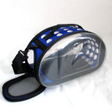 Foldable Transparent Pet Crossbody Bag, Breathable Large Capacity Cat Carrier, Portable Outdoor Travel Backpack for Cats Dogs