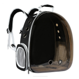 Transparent Space Capsule Cat Backpack, Large Capacity Portable Outdoor Pet Bag, Breathable Double Shoulder Cat Travel Bag