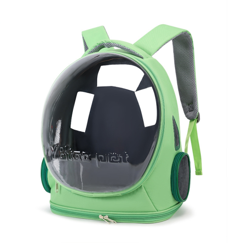Portable Breathable Cat Backpack, Scratch Resistant Oxford Cloth Pet Bag, Foldable Outdoor Travel Pet Carrier