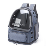 Breathable Space Capsule Pet Backpack, Panoramic Sightseeing Cat Bag, Large Space Portable Outdoor Pet Carrier
