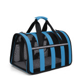 Foldable Pet Travel Bag, Wholesale Breathable Single Shoulder Crossbody Dog Bag, Large Capacity Portable Outdoor Cat Carrier