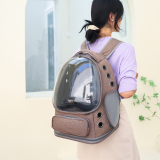 Breathable Space Capsule Pet Backpack, Panoramic Sightseeing Cat Bag, Large Space Portable Outdoor Pet Carrier