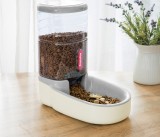 Pet Automatic Feeding & Drinking Bowl, Dog Cat Bowl Combination with Grain Storage Barrel, Auto Feeder Waterer for Pets