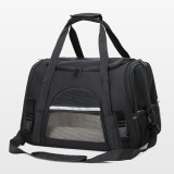 Breathable Pet Travel Handbag, Foldable Car Use Pet Bag, Lightweight Outdoor Carrier for Cats Small Dogs