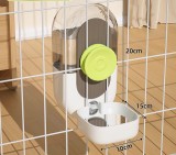 Hanging Pet Water Dispenser, Automatic Dog Cat Drinking Feeder, Cage Mounted Water Bottle Hanging Feeding Pet Supplies