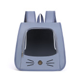 Portable Lightweight Cat Backpack, Breathable Anti-anxiety Pet Carrier, Large Space Double Shoulder Outdoor Pet Travel Bag