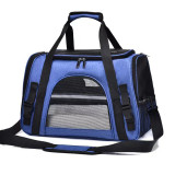 Breathable Pet Travel Handbag, Foldable Car Use Pet Bag, Lightweight Outdoor Carrier for Cats Small Dogs