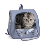 Portable Lightweight Cat Backpack, Breathable Anti-anxiety Pet Carrier, Large Space Double Shoulder Outdoor Pet Travel Bag
