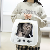 Portable Lightweight Cat Backpack, Breathable Anti-anxiety Pet Carrier, Large Space Double Shoulder Outdoor Pet Travel Bag