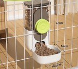 Hanging Pet Water Dispenser, Automatic Dog Cat Drinking Feeder, Cage Mounted Water Bottle Hanging Feeding Pet Supplies