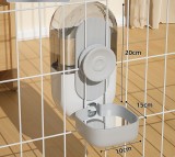 Hanging Pet Water Dispenser, Automatic Dog Cat Drinking Feeder, Cage Mounted Water Bottle Hanging Feeding Pet Supplies
