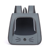 Portable Lightweight Cat Backpack, Breathable Anti-anxiety Pet Carrier, Large Space Double Shoulder Outdoor Pet Travel Bag