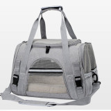 Breathable Pet Travel Handbag, Foldable Car Use Pet Bag, Lightweight Outdoor Carrier for Cats Small Dogs