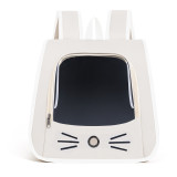 Portable Lightweight Cat Backpack, Breathable Anti-anxiety Pet Carrier, Large Space Double Shoulder Outdoor Pet Travel Bag