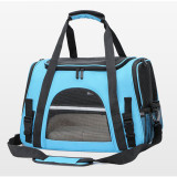 Breathable Pet Travel Handbag, Foldable Car Use Pet Bag, Lightweight Outdoor Carrier for Cats Small Dogs