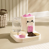 Universal Pet Feeder Bowl, Cat Dog Food Water Bowl, Multi-purpose Pet Tableware Water Fountain Daily Supplies