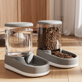 Unplugged Pet Water Fountain, Auto Cat Dog Drinking Feeder, Circulating Flowing Water Pet Water Bottle for Indoor Use