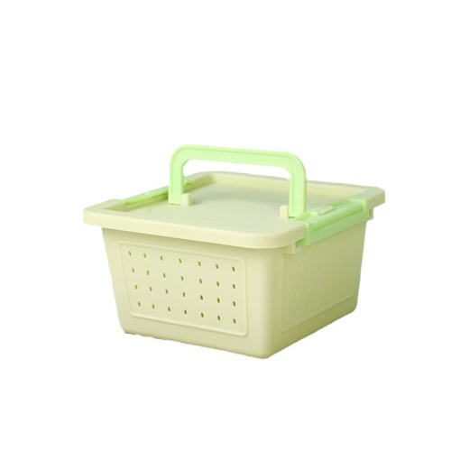 Small Pet Transport Box, Breathable Travel Outgoing Cage, Portable Carrier for Hamster, Golden Bear, Fancy Mouse