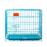 Thickened Metal Pet Cage, Foldable Dog Cat Cage, Large Medium Small Size Kennel for Dog Cat Rabbit Chicken