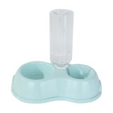 Pet Feeder Water Dispenser, Automatic Drinking Bottle Double Bowl, Cat Food Water Bowl Daily Pet Supplies