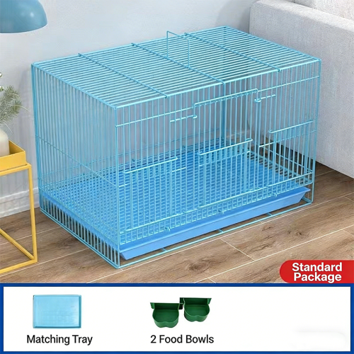 Extra Large Indoor Rabbit Cage, Bunny Guinea Pig Chinchilla Cage with Toilet, Home Pet Hutch for Small Animals