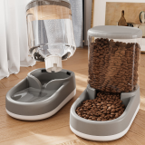 Unplugged Pet Water Fountain, Auto Cat Dog Drinking Feeder, Circulating Flowing Water Pet Water Bottle for Indoor Use