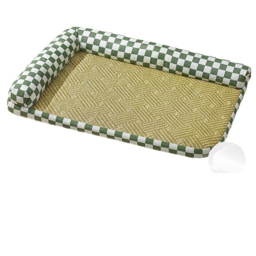 Summer Pet Cooling Mat Washable Dog Bed, Breathable Ice Lying Pad, Detachable Cooling Nest for Dogs Cats