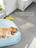 Summer Cooling Pet Bed Mat, 3D Ice Bead Cooling Pad, Breathable Pet Cool Mat for Dogs Cats Home Use