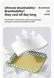 Summer Pet Cooling Mat Washable Dog Bed, Breathable Ice Lying Pad, Detachable Cooling Nest for Dogs Cats