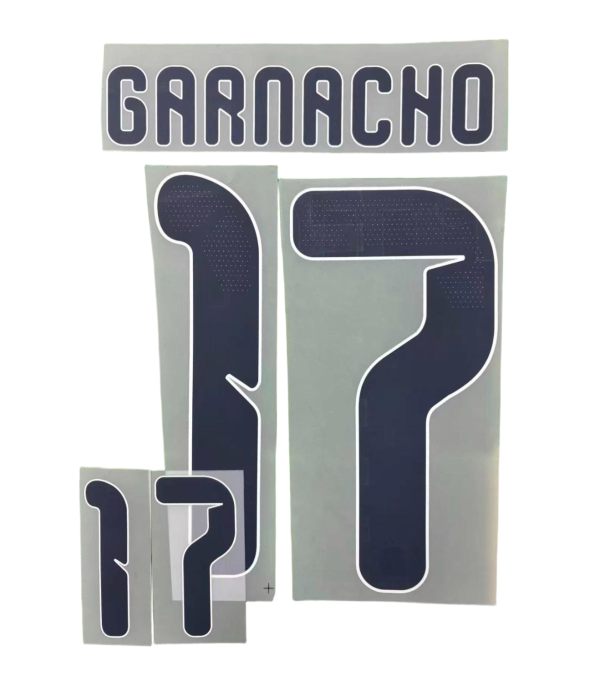 Garnacho #17 Argentina 2026 World Cup Home Football Soccer Name & Number Set