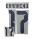 Garnacho #17 Argentina 2026 World Cup Home Football Soccer Name & Number Set
