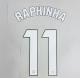 RAPHINHA #11 FC Barcelona 2025-26 Third Away La Liga Football Soccer Name & Number Set