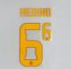 MERINO #6 Spain 2026 World Cup Home Football Soccer Name & Number Set