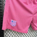Barcelona Football Jersey Pink Custom Shorts 2025/26