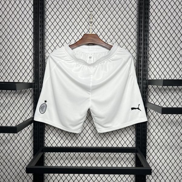 AC Milan Soccer Jersey Away Custom Shorts 2024/25