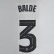 BALDE #3 FC Barcelona 2025-26 Away UCL Football Soccer Name & Number Set
