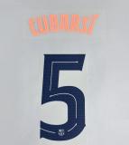 CUBARSI #5 FC Barcelona 2025-26 Third Away UCL Football Soccer Name & Number Set