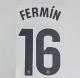 FERMIN #16 FC Barcelona 2025-26 Away La Liga Football Soccer Name & Number Set