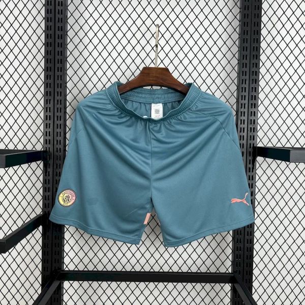 Manchester City Fourth Away Football Shorts 2024/25