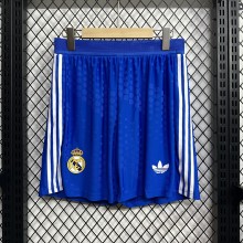 Real Madrid 2025/26 season authentic football second away shorts